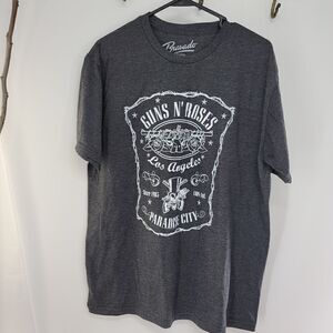 Bravado guns and roses graphic band tee